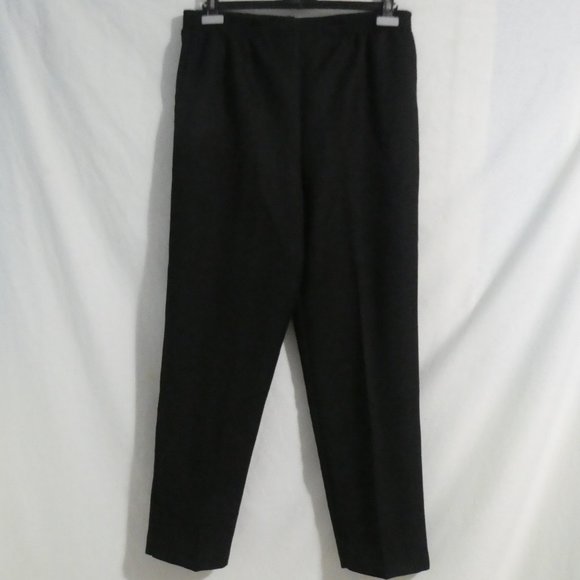 SOUTHERN LADY | size 12 | Classic Black Dress Pants / Trousers | NWOT - Picture 1 of 16